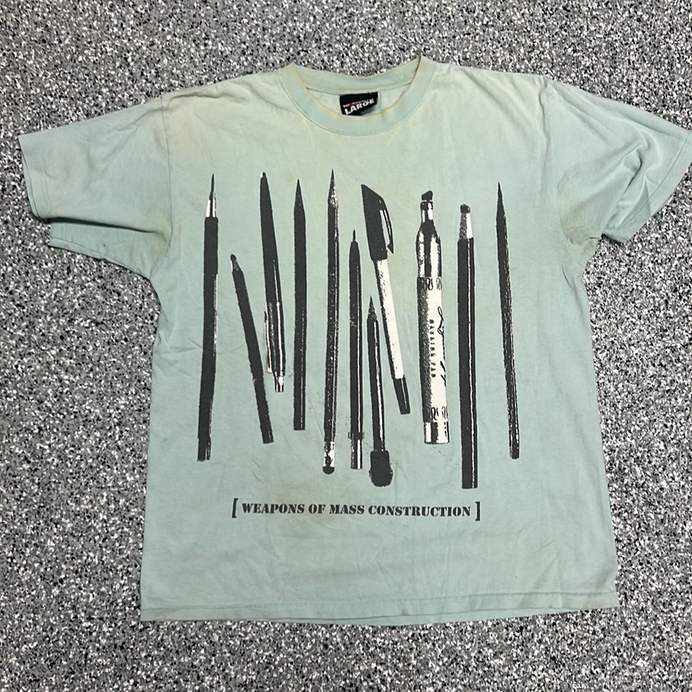 The Hundreds Vintage Weapons Tee Wild Rare Thrashed L Men’s Old School